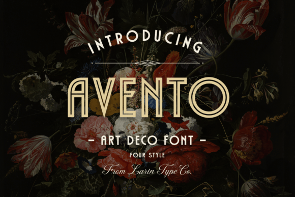 Avento: A Typeface That Captures Art Deco Charm