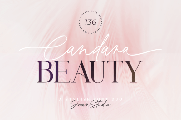 Candara Beauty Duo: Elegant Serif & Script Font