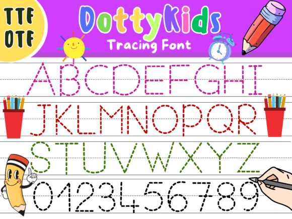 Dotty Kids: A Playful Font for Learning