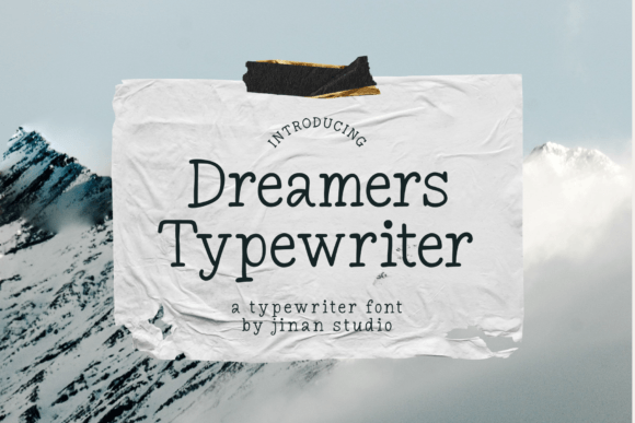 Dreamers Typewriter: Vintage Charm Meets Modern Design