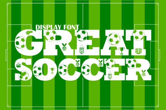 Great Soccer: A Dynamic Font for Creative Projects