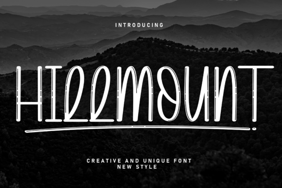 Hillmount: A Sweet Handwritten Font for Creative Designs