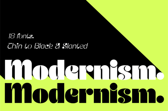 JT Modernism: The Font for a Modern Design Renaissance