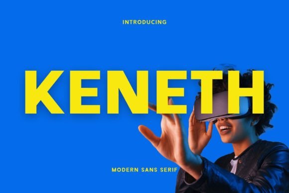 Keneth: A Modern Sans-Serif for Bold, Contemporary Design