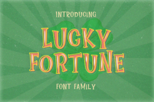 Lucky Fortune Family: A Playful Handmade Font Collection