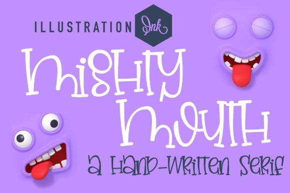 Mighty Mouth: A Whimsical Slab Serif Font for Creative Projects