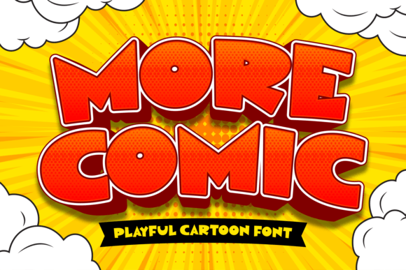 More Comic: A Playful Font for Bold Designs