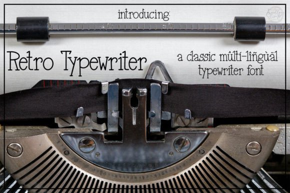 Retro Type-writer: A Vintage Font for Timeless Designs