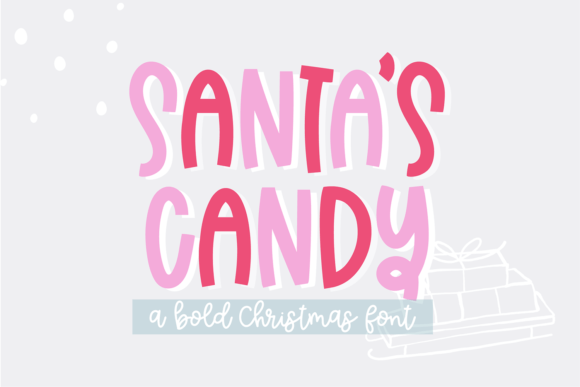 Santa's Candy: A Playful Christmas Font