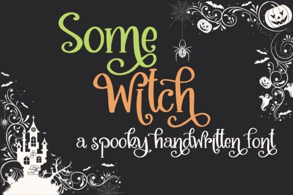Some Witch Font: Enchanting Halloween Script